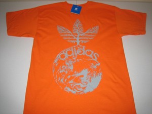 adidas originals t shirt orange