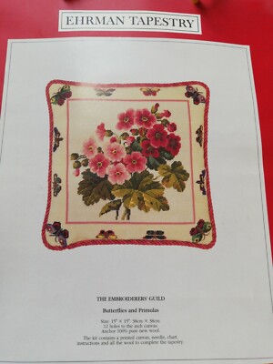 Ehrman Tapestry GOBELIN NEEDLEPOINT Kissen Do It yourself tapestry Kit 