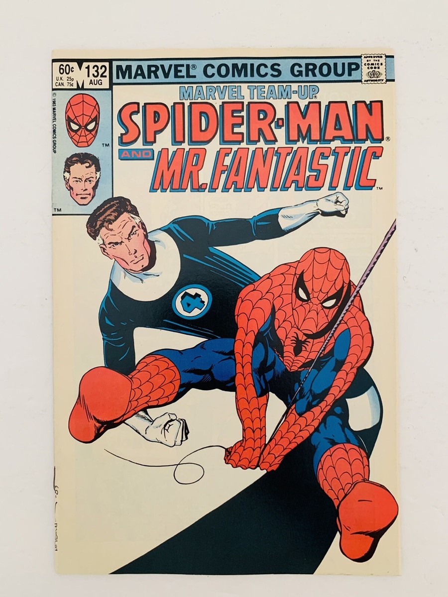 Marvel Team-Up Spider-Man and Mr. Fantastic 1983 Vintage Comic | eBay