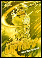 2021 TOPPS FIRE WE HAVE LIFTOFF GOLD MINTED #WHL6 FRANCISCO LINDOR NEW YORK METS