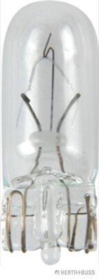 10x HERTH+BUSS Glühlampe W3W, 12 V, 3 W, W2,1x9,5d 89901173