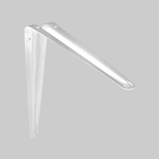 10 x White London Bracket RBUK Hardware Shed Garage Garden 12"x10" 300mmx250mm