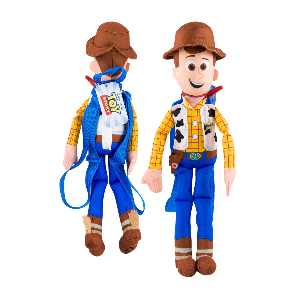Toy Story Woody Plush Doll With Backpack Straps- 16