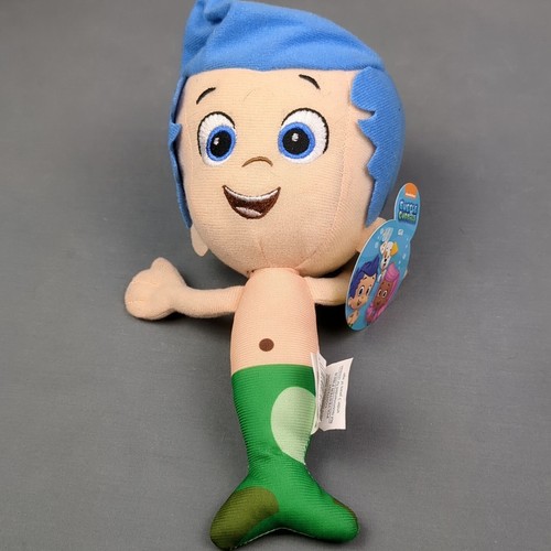 Bubble Guppies Nick Jr. GIL Plush 8" Nickelodeon Nanco 2013 New With Tags - Picture 3 of 6
