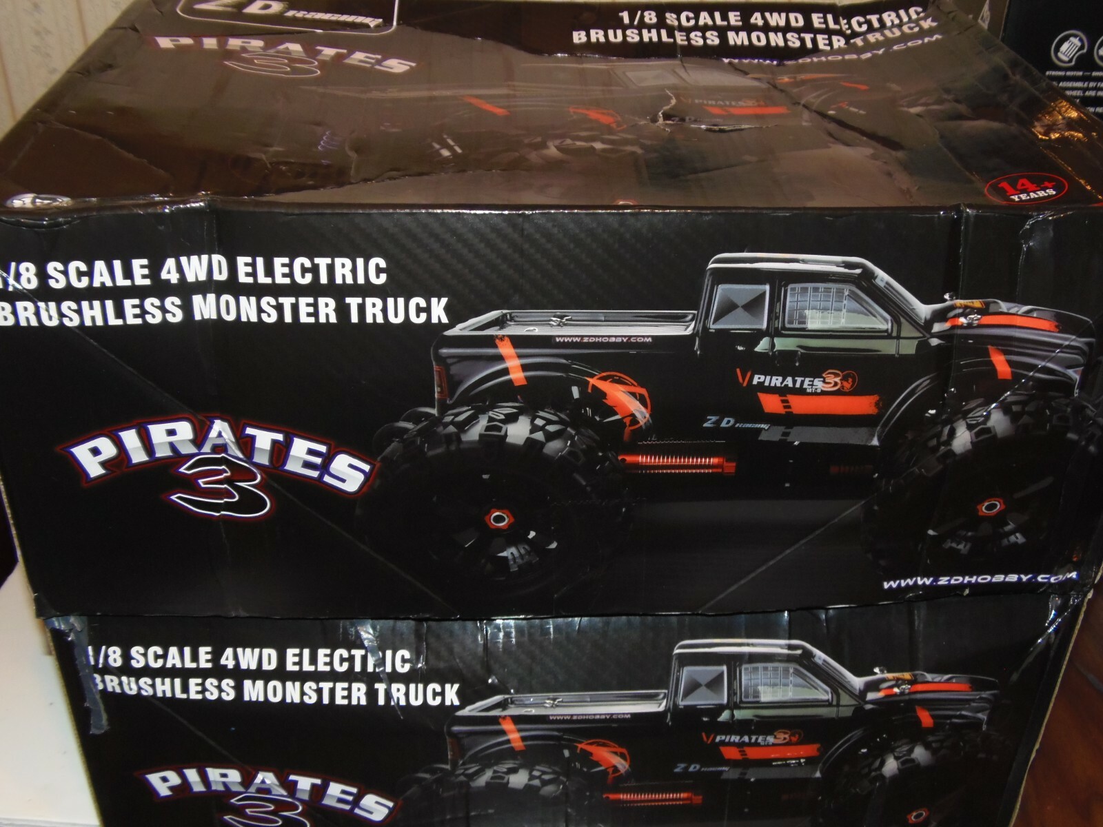 monster pirate rc truck