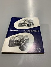 Leica and Leica flex No. 39 Book and Original Retail Price List Pre-Owned