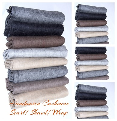 Pashmina Wolle Halstuch 100% handgewebt Schal Kaschmir Schal Reise Nepal Geschenk Hochzeit