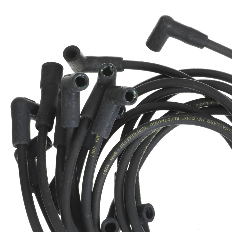 Juego de cables de bujía originales GM 1985-1991 Chevrolet Corvette Base ZR-1 12073939 Foto 3 de 4