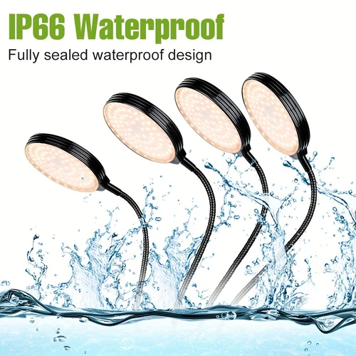 LED Wachstumlampe Pflanzenlampe Vollspektrum Pflanzenlicht Grow Light Timer USB - Bild 15 von 18