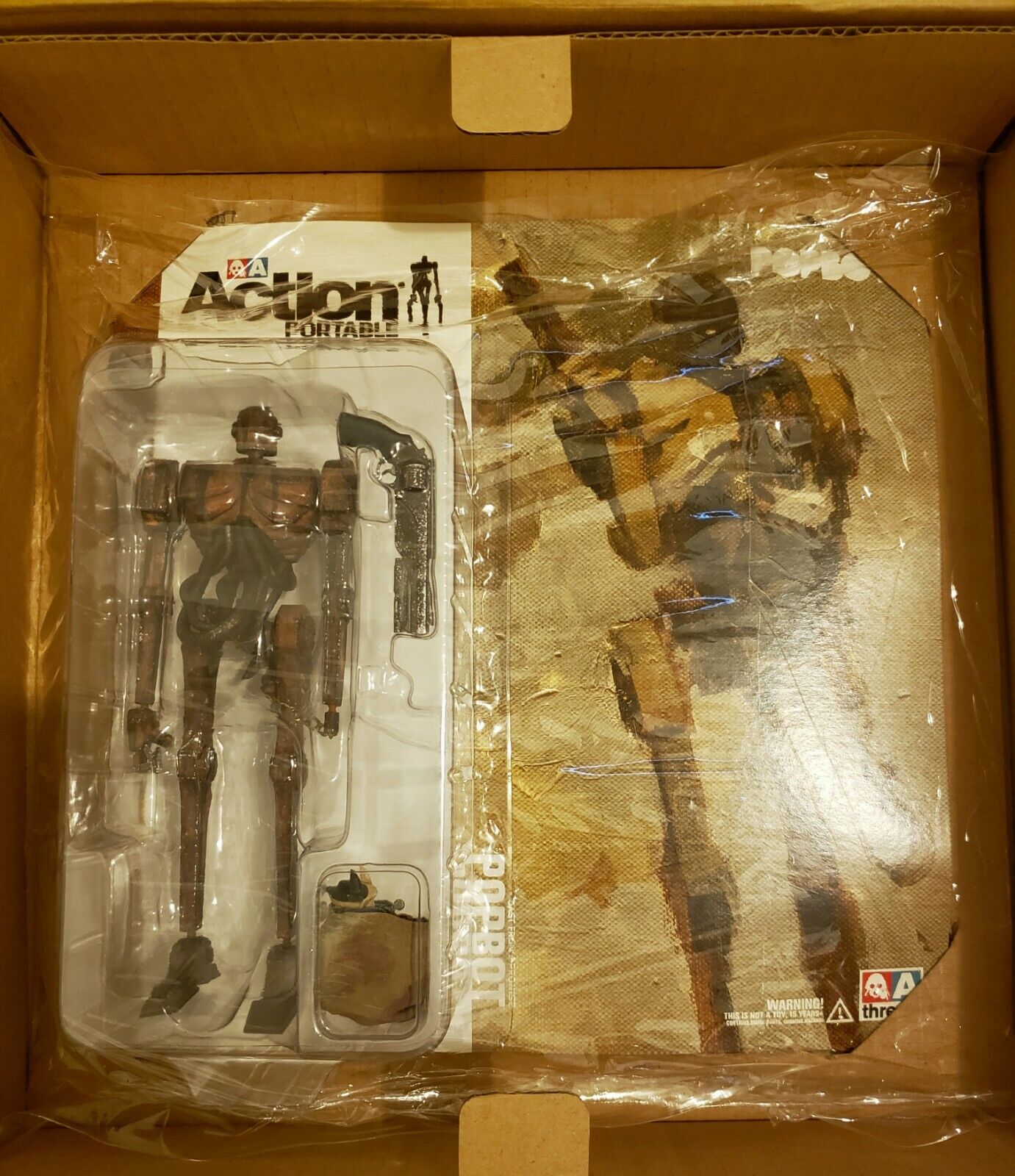 3A Three A Portable Popbot Ashley Wood Action Figure New 