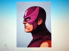 Mondo Hawkeye Mike Mitchell Portrait Print Marvel Comics Avengers Giclee Proof
