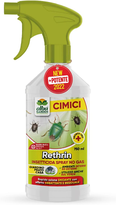 Insetticida insetti volanti e striscianti spray pronto all'uso Blucyp