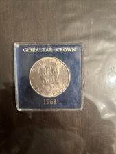 Gibraltar 1 crown 1968