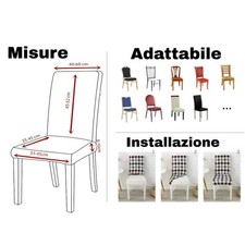 Coprisedia in velluto elasticizzato con retro rotondo per sedie da pranzo, senza braccioli, protezione per sedia senza braccioli, colore beige