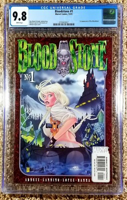 Bloodstone #1 CGC 9.8 1st App of Elsa Bloodstone (Marvel, 2001)