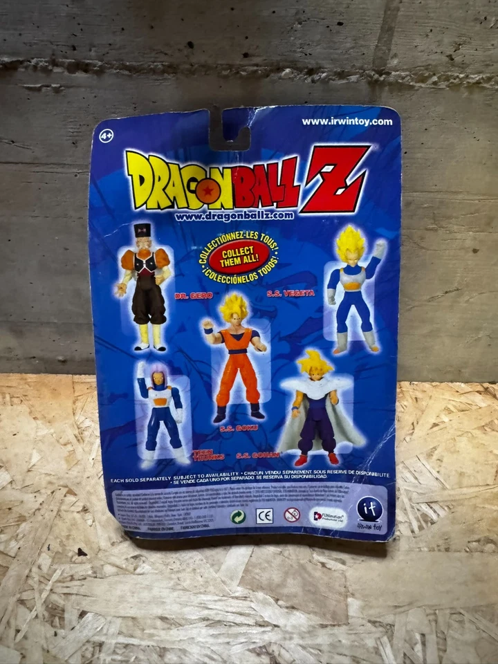 Dragon Ball Z Gohan Figura Nuovo irwin toy - Immagine 2 di 2