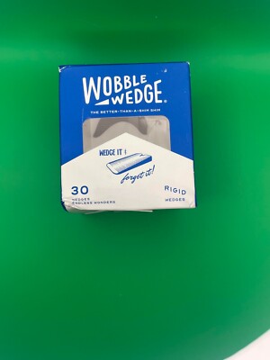 Wobble Wedges Rigid Plastic Shims 30 Inside Box