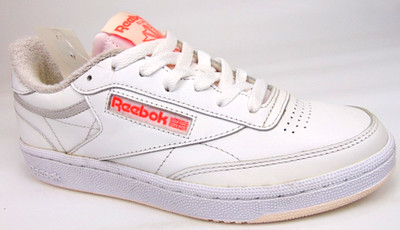 NEW! Reebok Club C 85 Classic Women's Tennis Casual Shoes Size 7.0 White Leather
