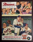 1954 Milwaukee Braves vs Chicago Cubs Game Program Hank Aaron UNUSED SCORECARD
