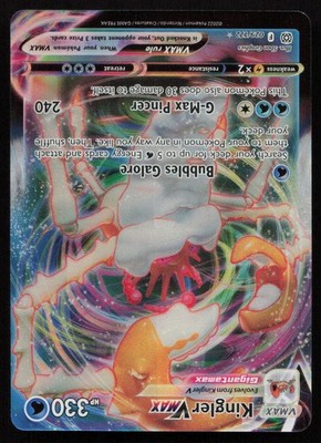 Kingler VMAX 029/172: Brilliant Stars Pokemon TCG Near Mint | eBay