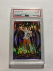 2024 Panini Select - Concourse Bo Nix #30 Red & Blue Shock Prizm (RC) PSA 8