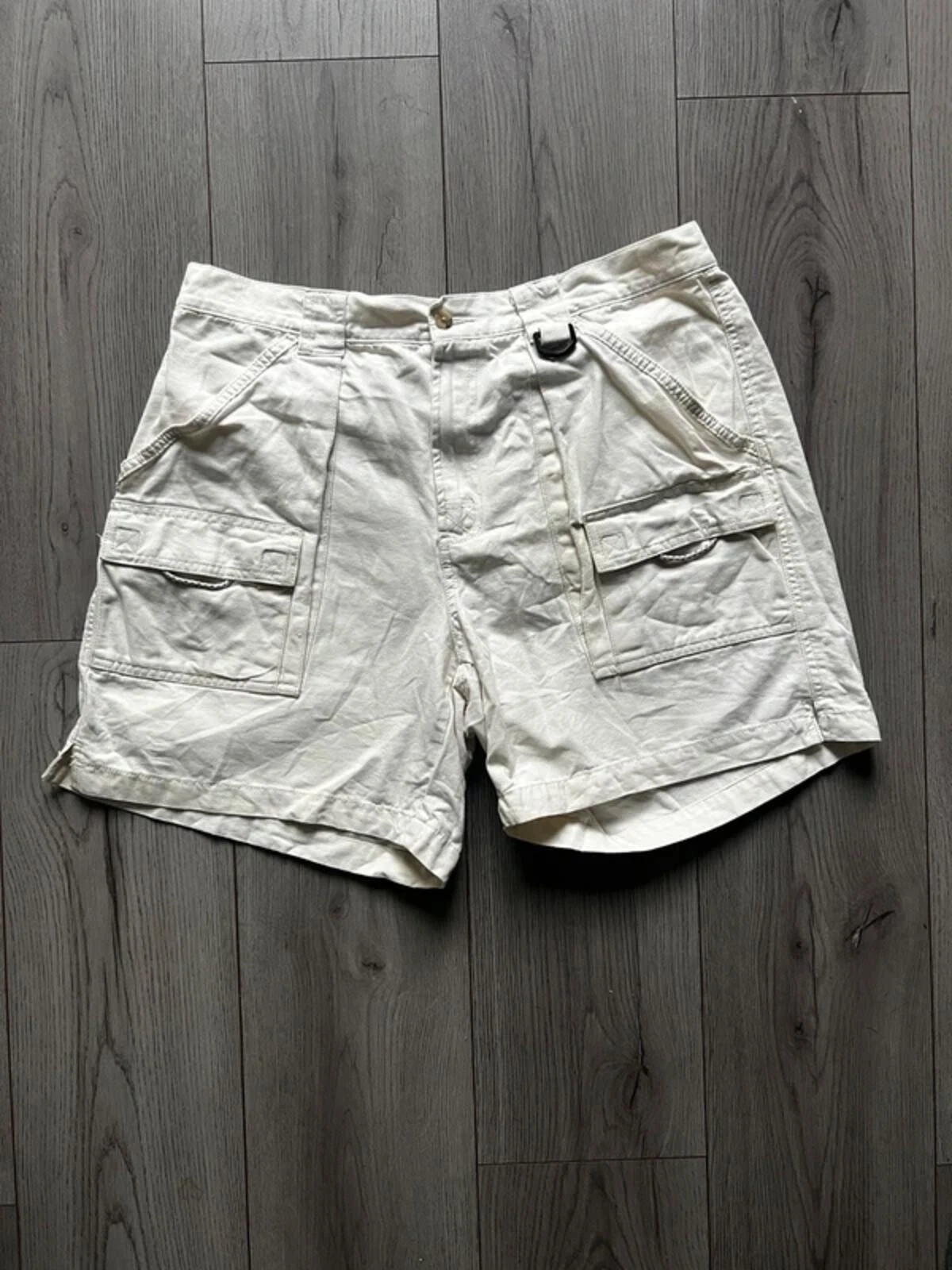 Vintage Columbia Cargo Shorts Mens Large Performance Fishing Gear
