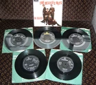 The Beatles 4 x 7" singles & 1 EP_Excellent