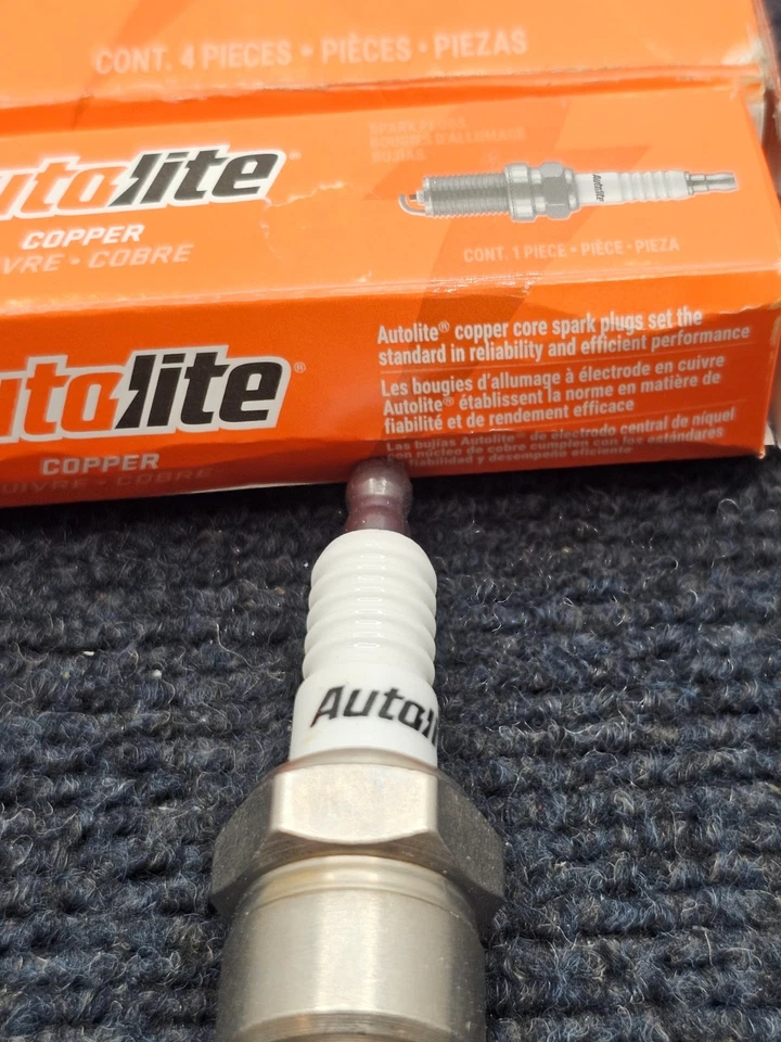 (QTY 4) Autolite 5125 свеча зажигания медный резистор для 2012 Chevrolet Express 2500 - Изображение 2 из 4