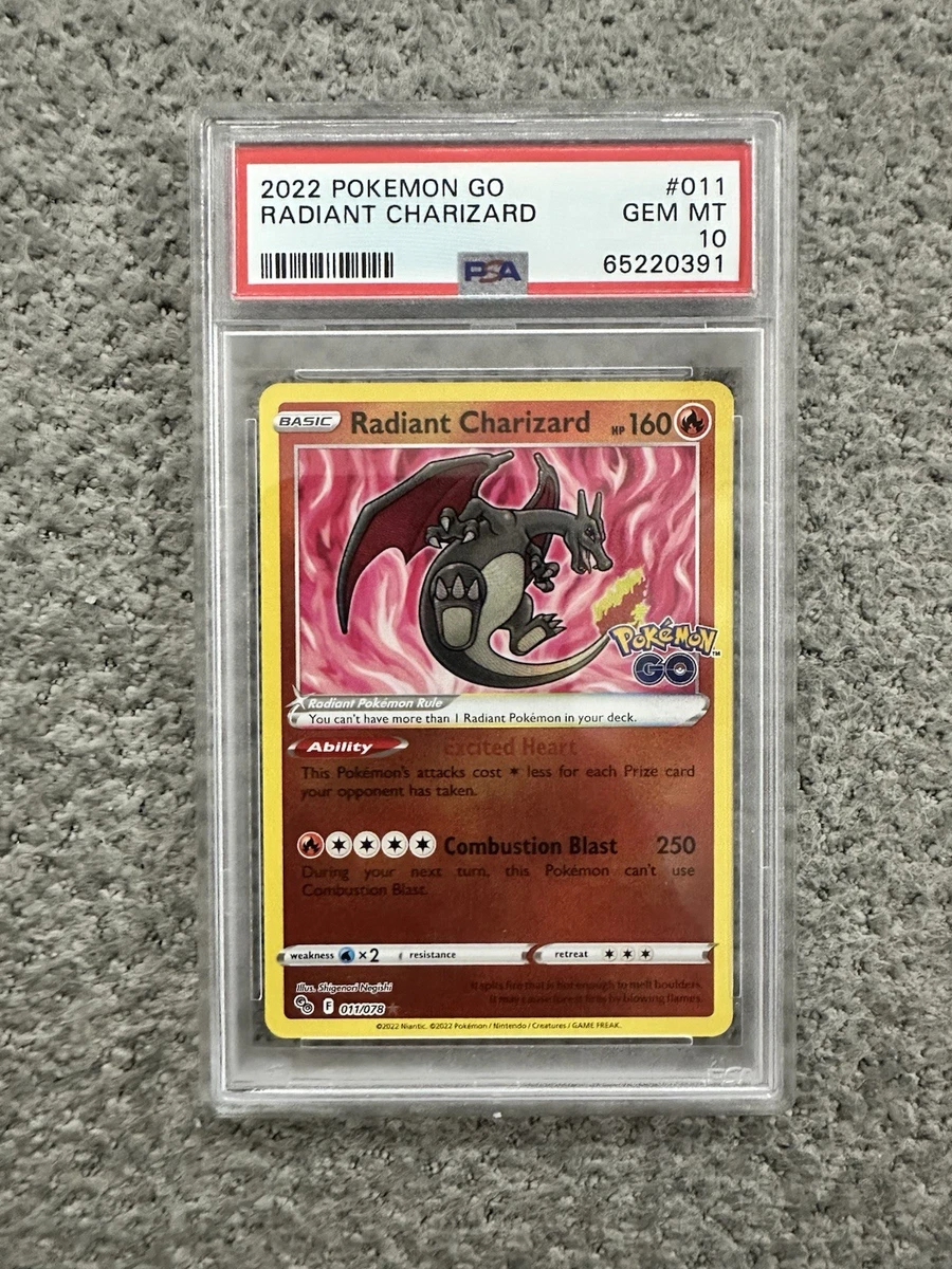 Charizard Pokémon TCG Professional Sports Authenticator (PSA
