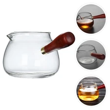 Glass Teapot Kettle with Loose Leaf Tea Strainer Tea Pot with Infuser for Tea