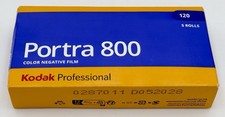 Kodak Professional Portra 800 120 Color Negative Film 5 Rolls NEW Fresh