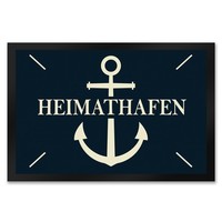 Heimathafen FußMatte XXL Mit Anker Motiv FußMatte Fussmatte FußAbtreter