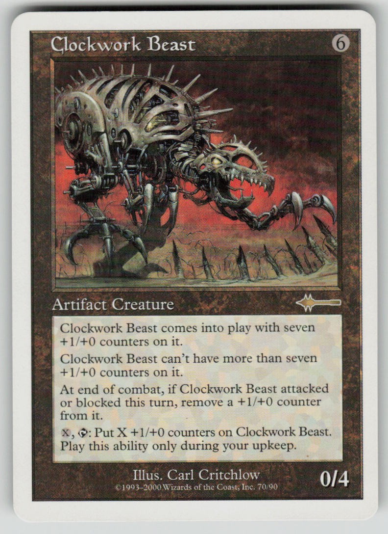 Clockwork Beast 70 R Beatdown Box Set Magic: The Gathering