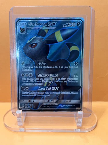 2019 Pokémon Sun & Moon Umbreon GX 142/149 Full Art Holo – Sun & Moon Base Set