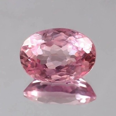 Flawless Padparadscha Sapphire Pink Oval Cut 9-11 Ct EGLCertified Loose Gemstone