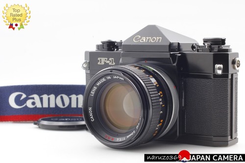 N COMME NEUF avec sangle] Canon F-1 F1 early argentic camera FD 50mm 1