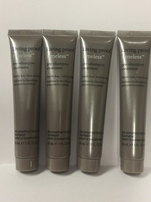 4 Living Proof Timeless  Pre Shampoo Treatment 1oz -  4 pack  NEW