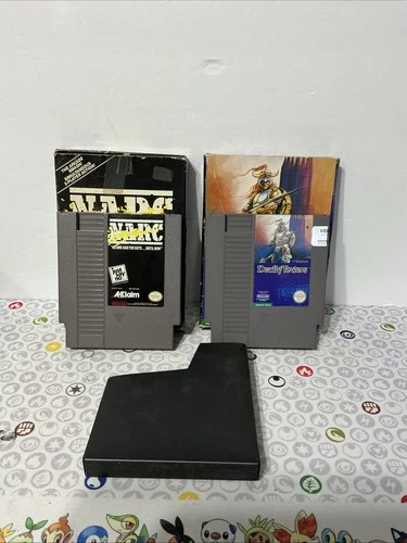 NARC & Deadly Towers (Nintendo Entertainment System, 1990) - Box - No Manuals!