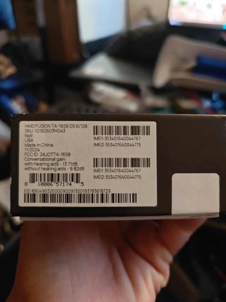 Smartphone HMD Fusion TA-1658 128GB Desbloqueado Negro Foto 4 de 4