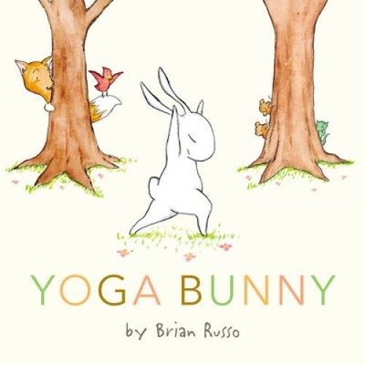 Yoga Bunny Board Book - Board book By Russo, Brian - VERY GOOD