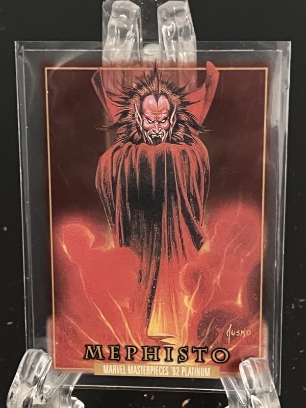 MEPHISTO        2024 Marvel Masterpieces '92 Platinum         CLEAR CUT