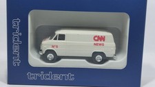 Trident 90142 Chevy US Cars Radio Van CNN 1/87