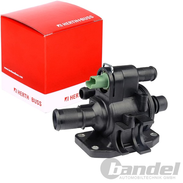 Herth+Buss Thermostat 83°C MIT Dichtung Passend FüR CitroËN C1 C2 C3 Nemo Xsara-image