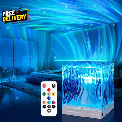 Northern Lights Projector 18 Colors 162 Modes Ceiling Galaxy Projector Remote...
