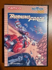 Burning Force Sega Genesis Boxed Game & Cartridge No Manual Tested Working Clean