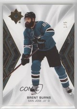 2021-22 Upper Deck Ultimate Collection Black 1/5 Brent Burns #4 0c3