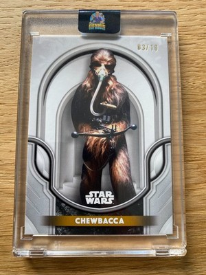 Topps Star Wars - Smugglers Outpost - Galactic Antiquities - Chewbacca - 03/10