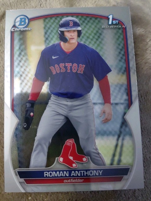 Roman Anthony RED SOX 2023 Bowman Chrome 1st Bowman