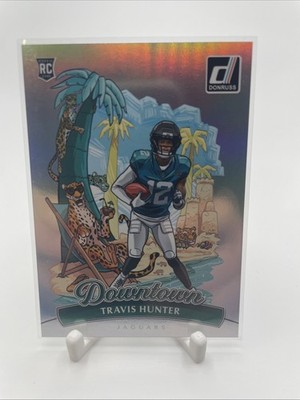 2025 Panini Donruss Optic Downtown Travis Hunter Rookie Insert