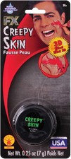 FX Creepy Skin/Fake Skin Makeup Flesh Fancy Dress Halloween Costume Accessory